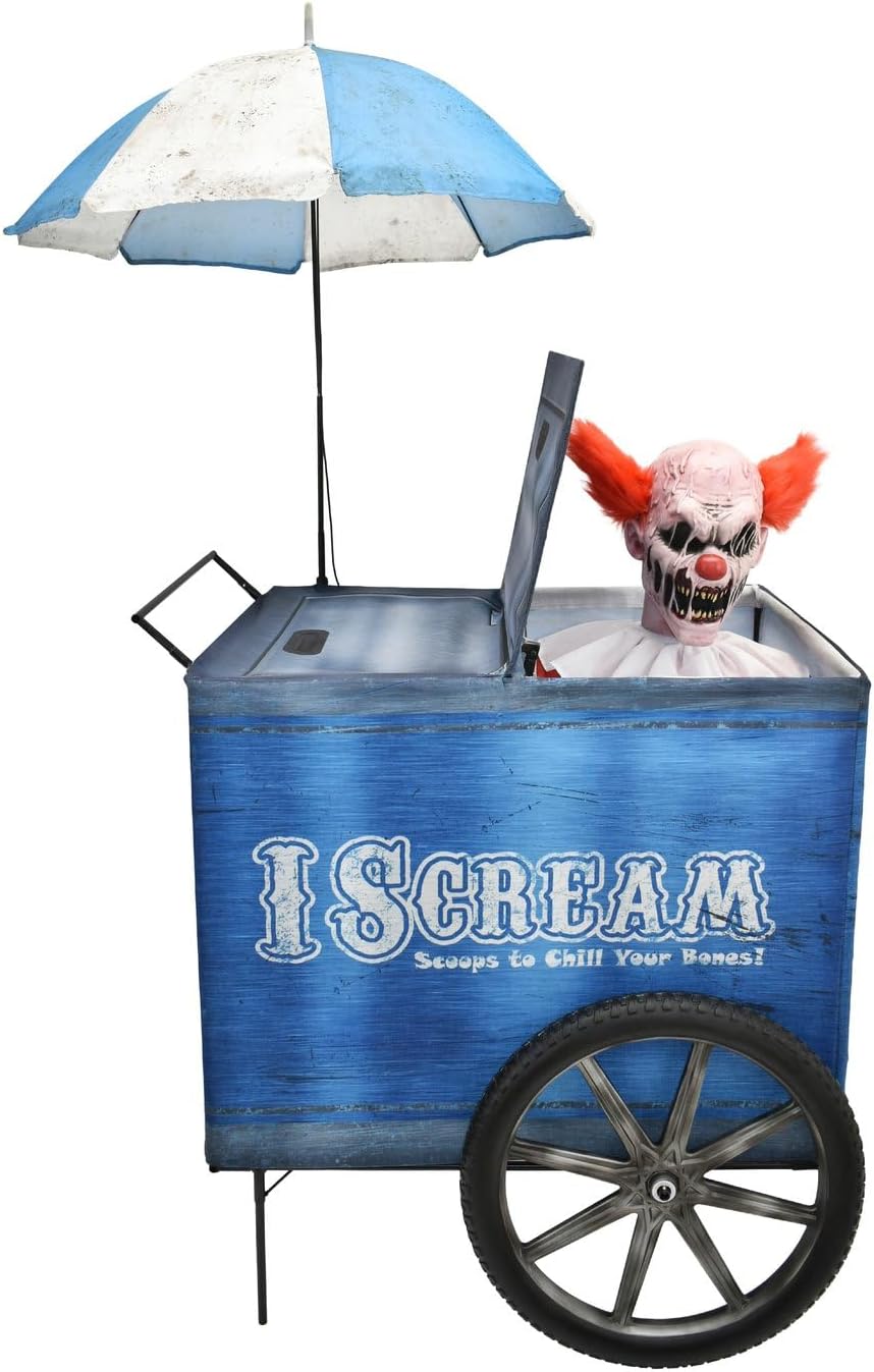 6-Ft. Haunted Clown Animatronic